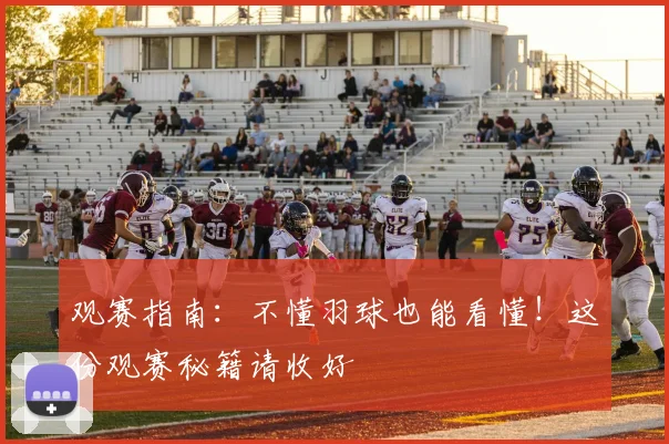 观赛指南：不懂羽球也能看懂！这份观赛秘籍请收好